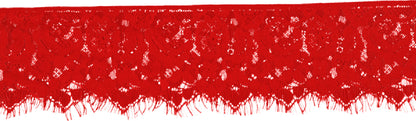 Mystere Lace Mask (Red)  - Club X