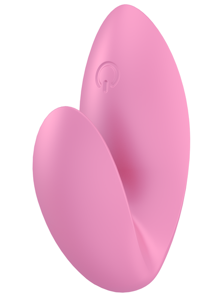 Satisfyer Love Riot Finger Vibrator Stimulator - Pink  - Club X