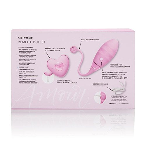 Jopen Amour Silicone Remote Bullet Vibe - Club X