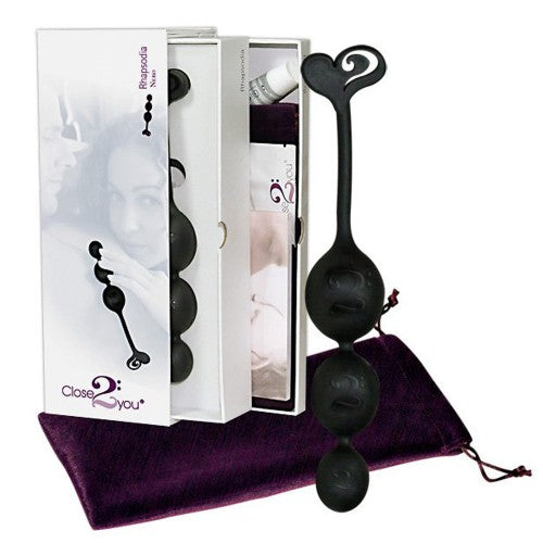 Close2you Rhapsodia - Nero Anal Beads - Club X