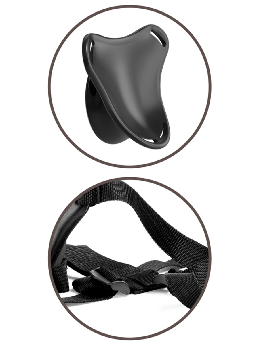 King Cock Elite Beginners Body Dock Strap-On Harness - Club X