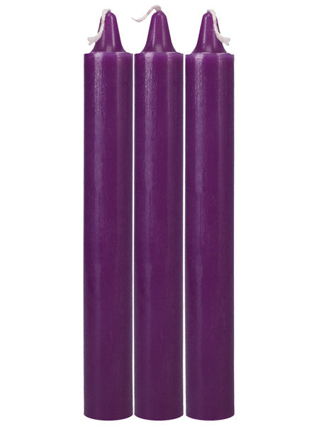Japanese Drip Candles 3 Pack - Red - Club X
