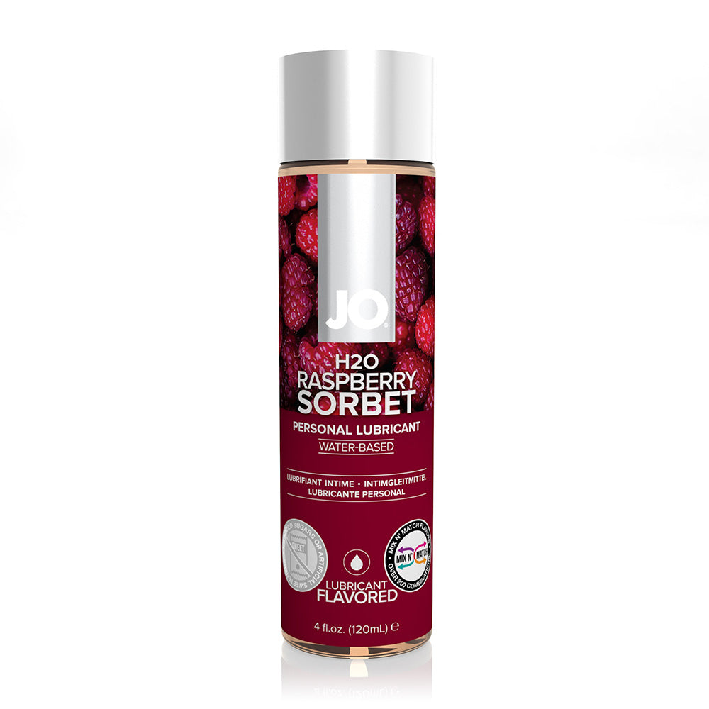 JO H2O Flavoured Lubricant Raspberry Sorbet 120ml - Club X