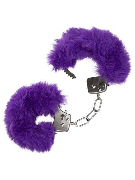 Ultra Fluffy Furry Cuffs Purple - Club X