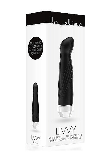 Loveline Livvy Easy to Carry Vibrator Black - Club X
