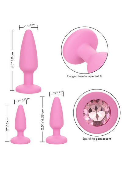 First Time Crystal Booty Kit Pink  - Club X