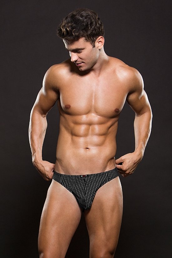 Envy Low Rise Thong Black - Club X