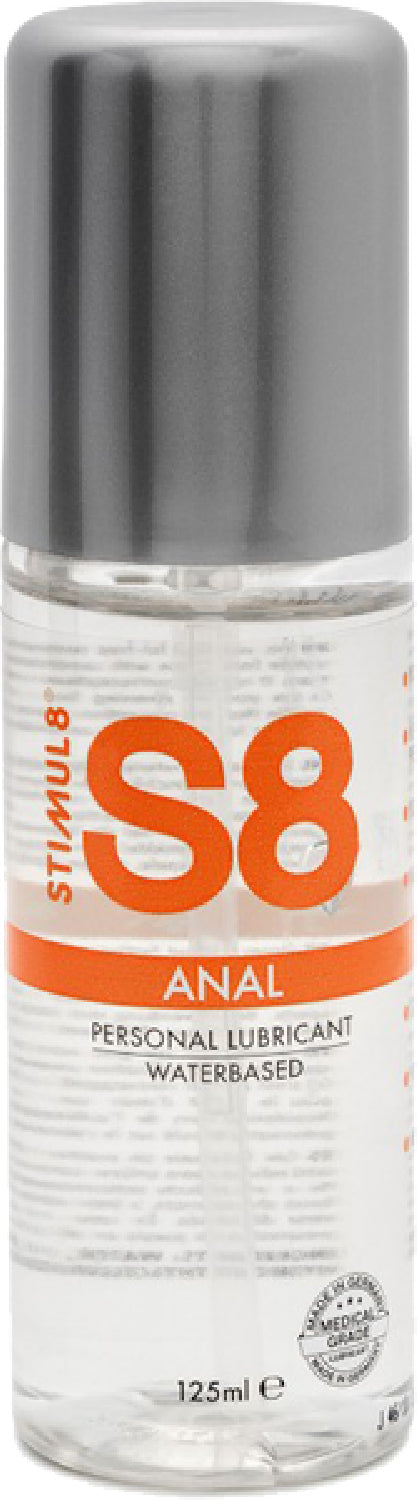 S8 WB Anal Lube 50ml 125ml - Club X