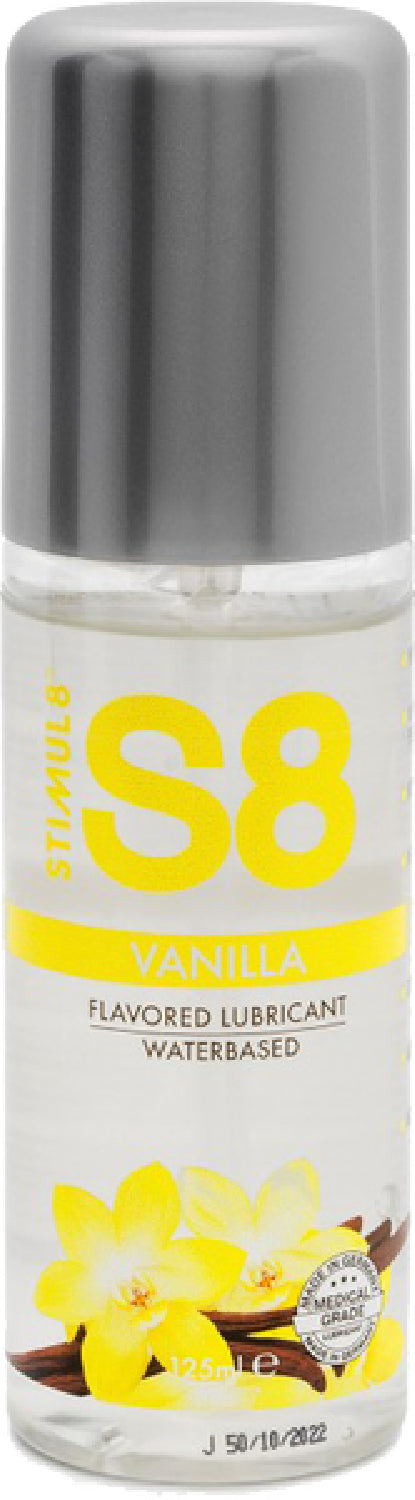 S8 Vanilla Flavored Lube 50ml 125ml - Club X