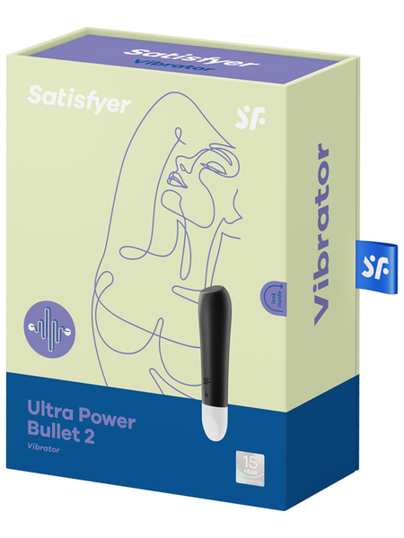 Satisfyer Ultra Power Bullet 1 Powerful Vibrator - Yellow  - Club X