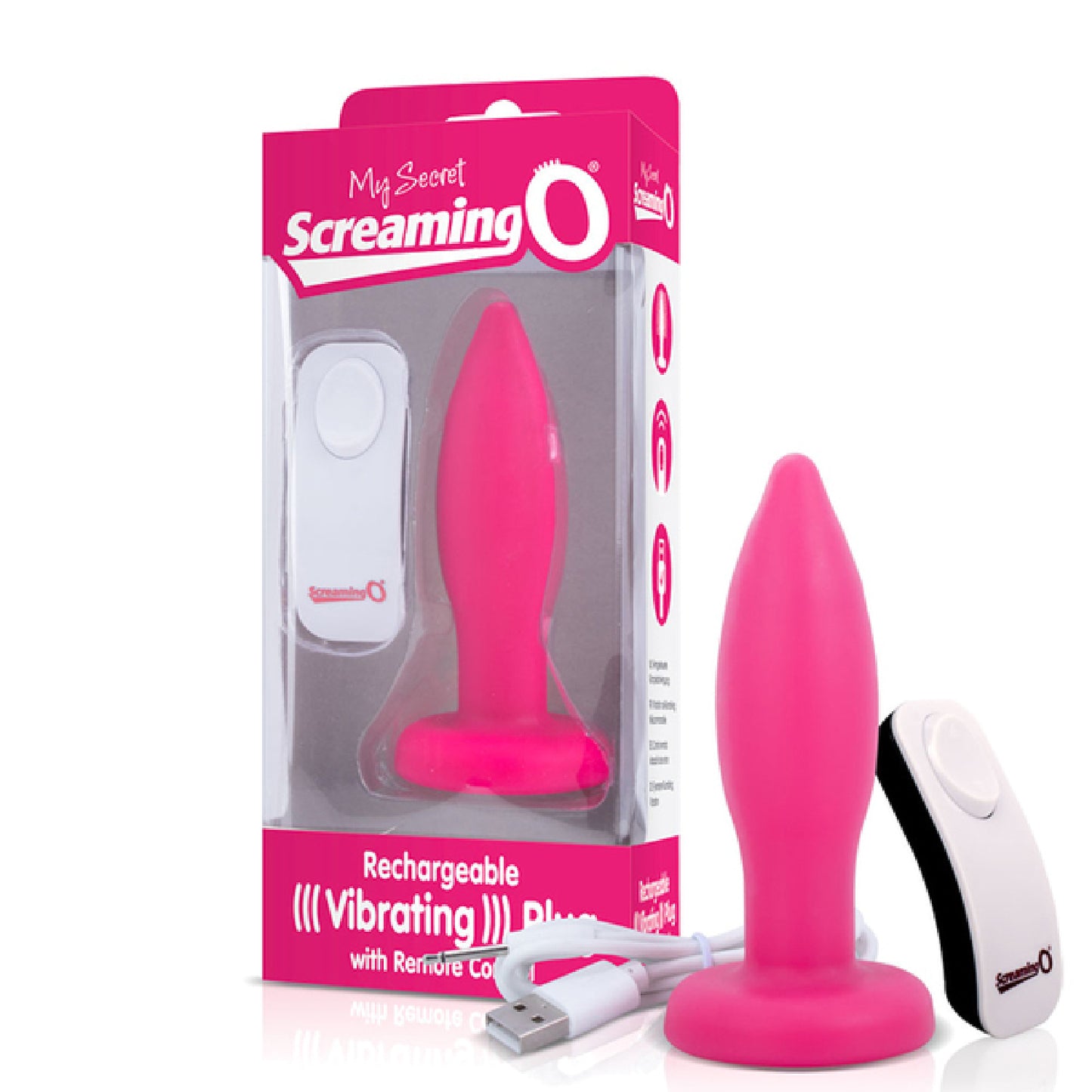 Vibrating Plug With Remote - Club X