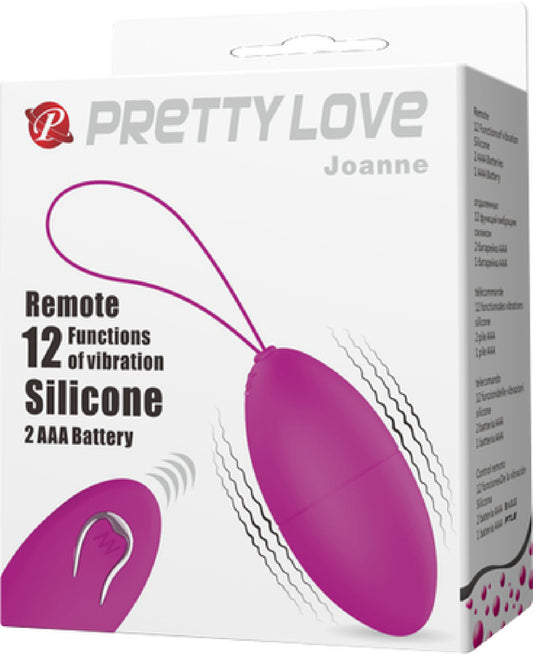 Pretty Love Joanne Egg Vibrator - Purple Default Title - Club X