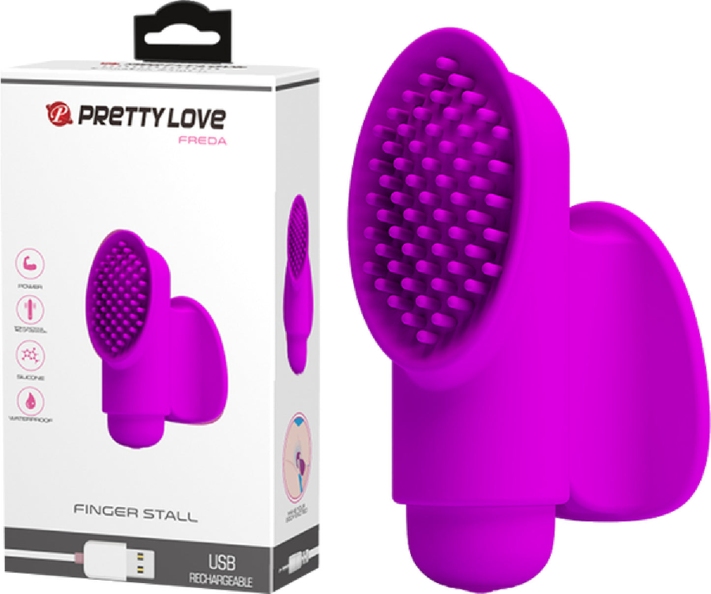 Freda Finger Stall (Purple) Default Title - Club X