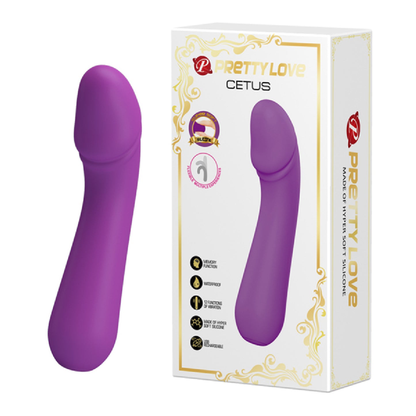 Pretty Love Cetus 12 Function G-Spot Vibrator Default Title - Club X