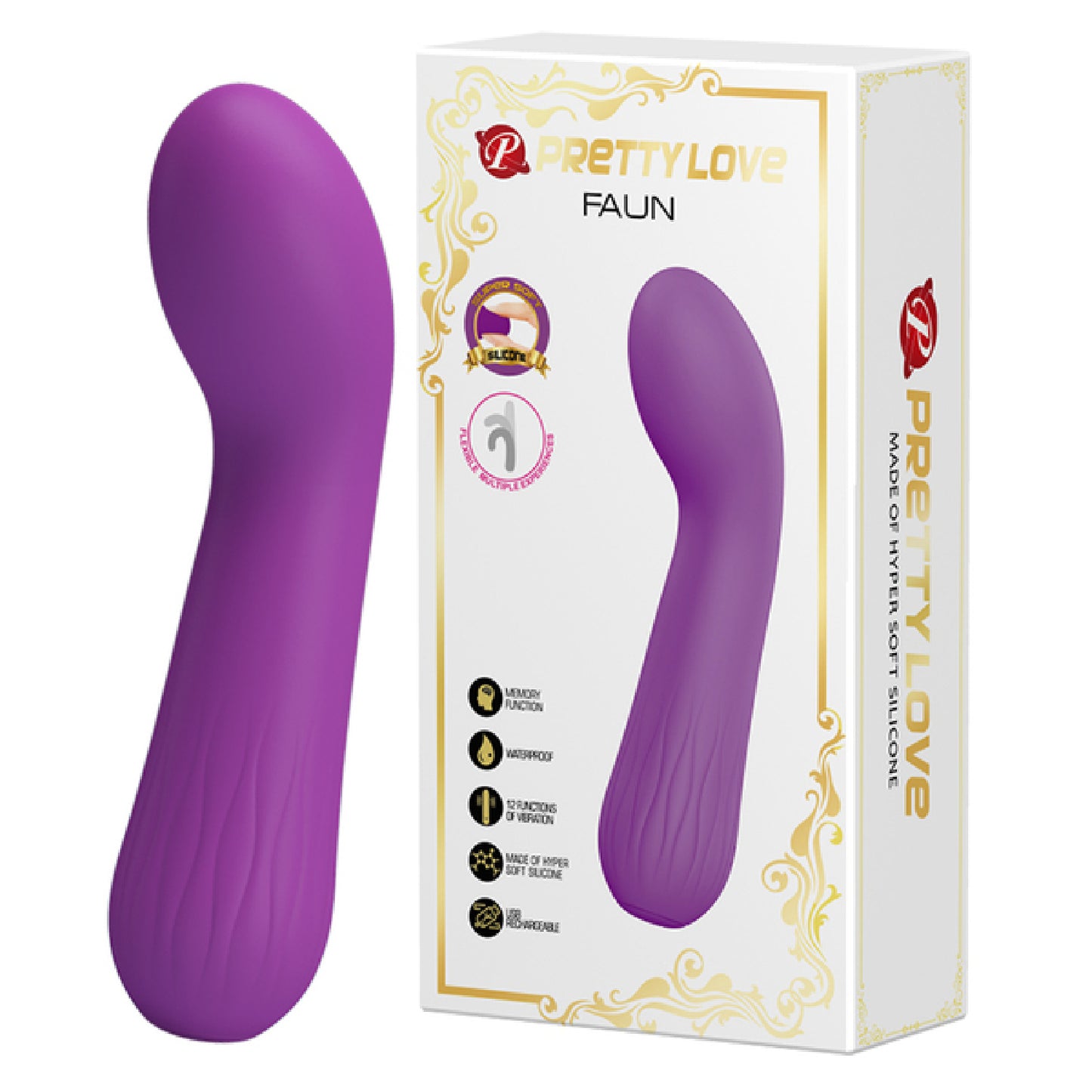 pretty love faun 12 fuction g-spot vibrator Default Title - Club X