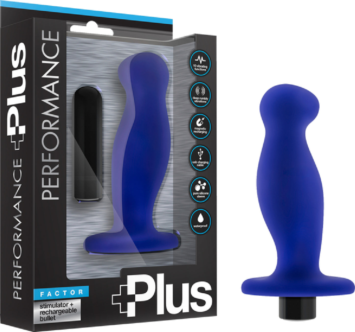 Factor Prostate/Gspot Stimulator (Indigo) Default Title - Club X