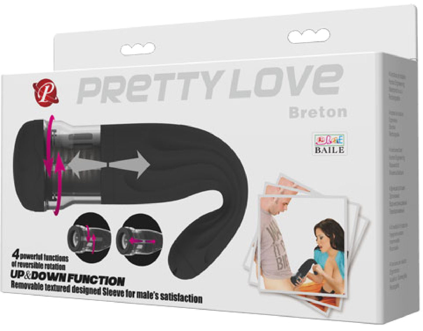 Pretty Love Breton Masturbator (Black) Default Title - Club X