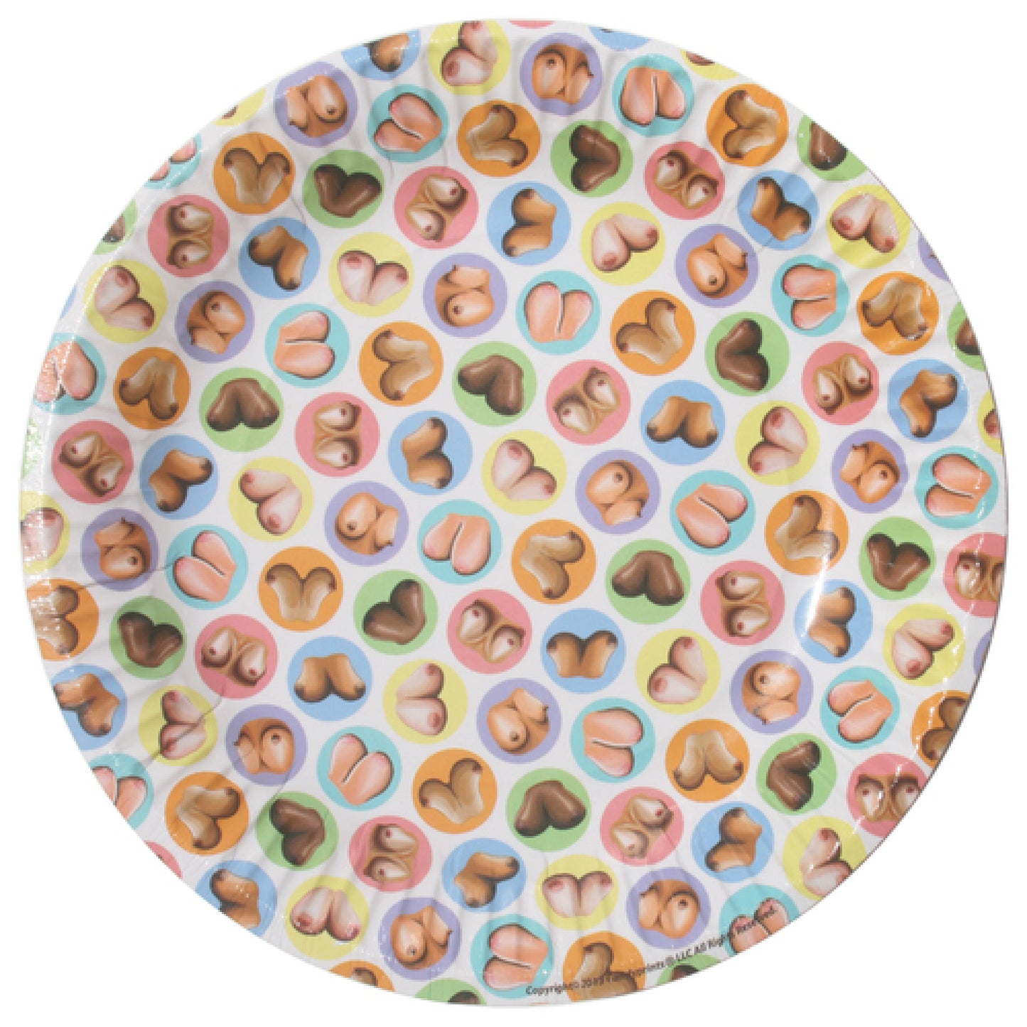 Dirty Dishes: Mini-Boob Style Plates (8 X Pack) Default Title - Club X