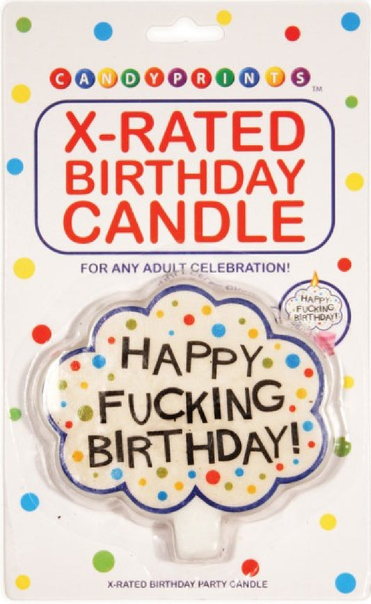 X-Rated Birthday Party Candle Default Title - Club X