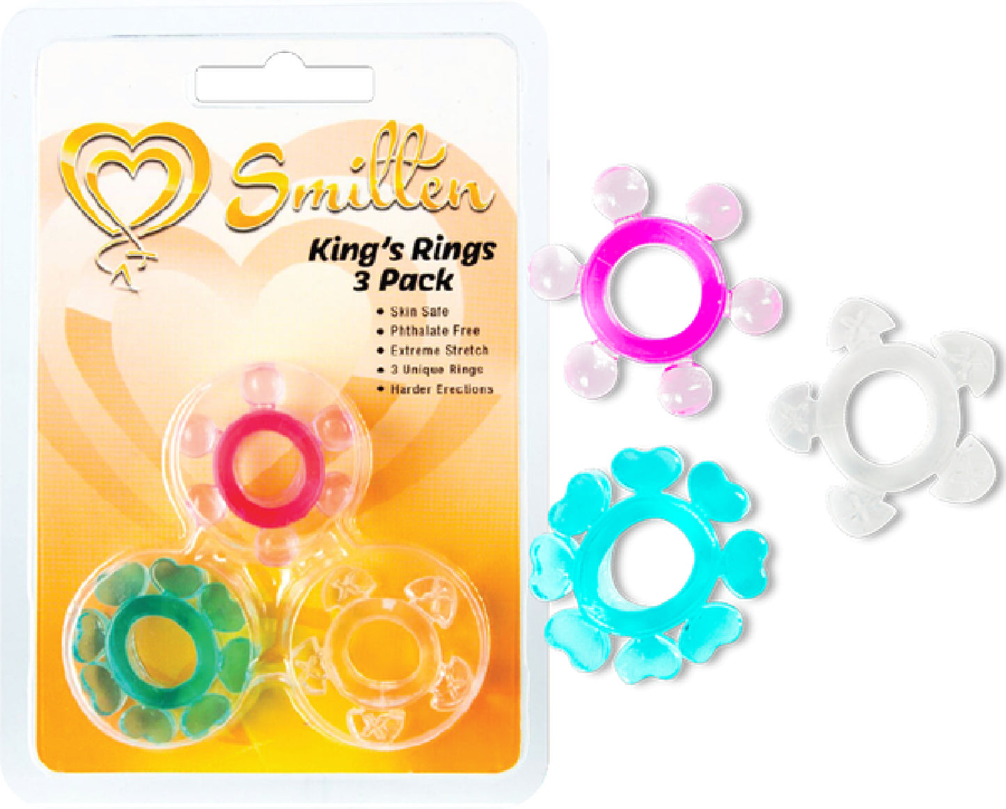 King's Rings 3 Pack Default Title - Club X