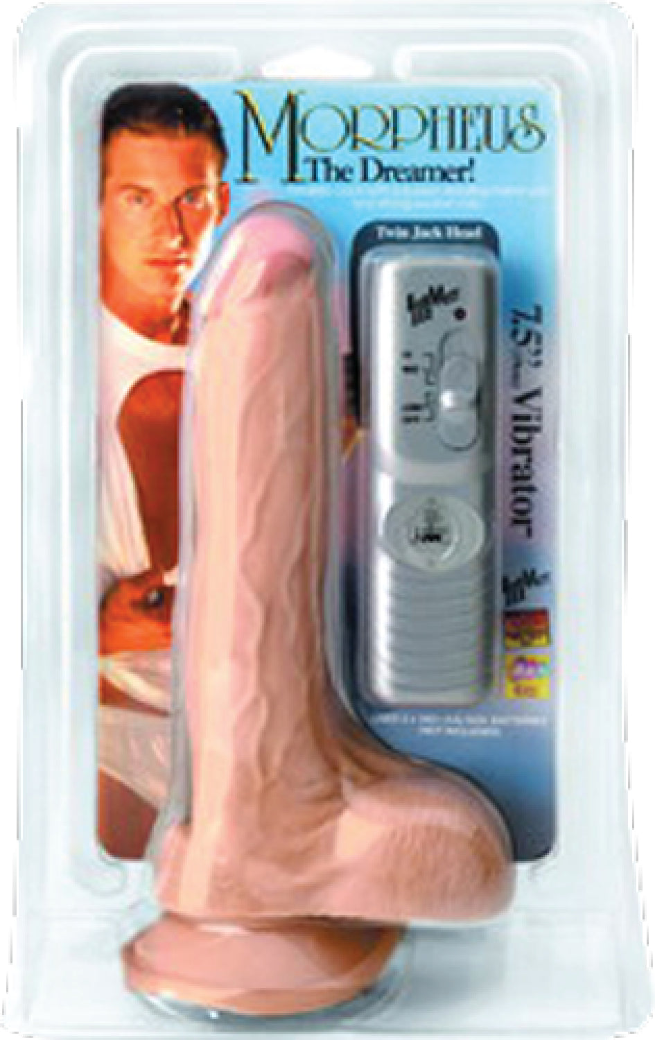 Morpheus 7.5" Vibrating Dong With Suction Cup Default Title - Club X