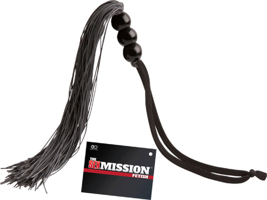 Small Rubber Whip (Black) Default Title - Club X