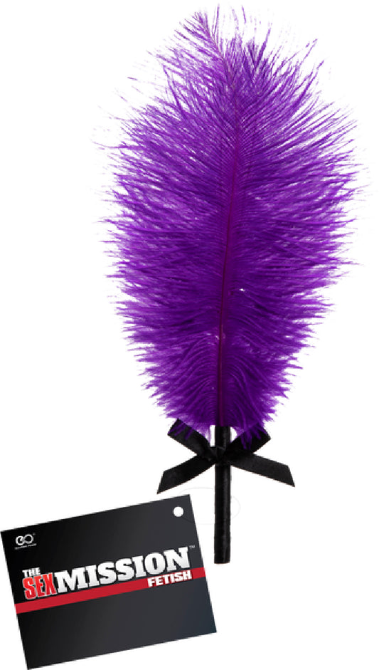 Deluxe Feather Tickler Purple - Club X