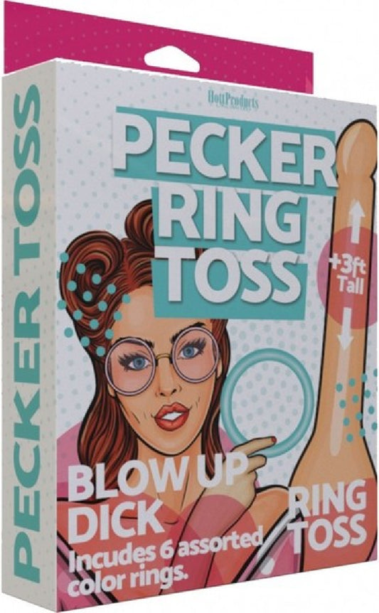 Pecker Ring Toss Inflatable Game Default Title - Club X
