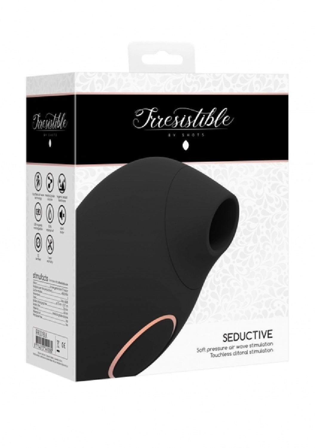Seductive Clitoral Suction Black - Club X