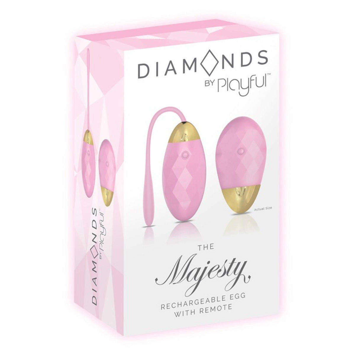 Diamonds The Majesty - Rechargeable Egg with Remote - Club X