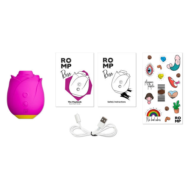 Romp Rose Limited Edition Clitoral Stimulators - Club X