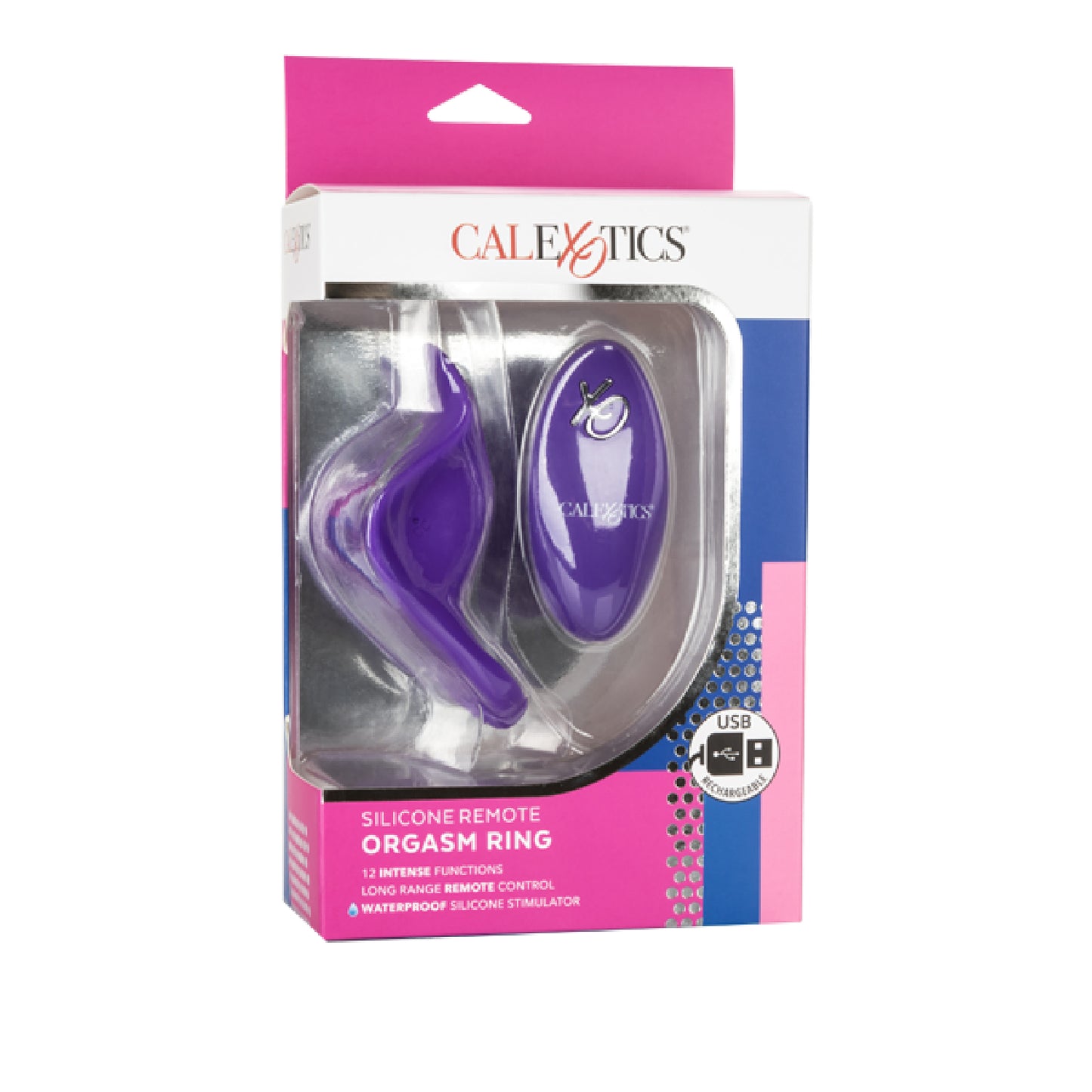 Silicone Remote Orgasm Ring (Purple) Default Title - Club X