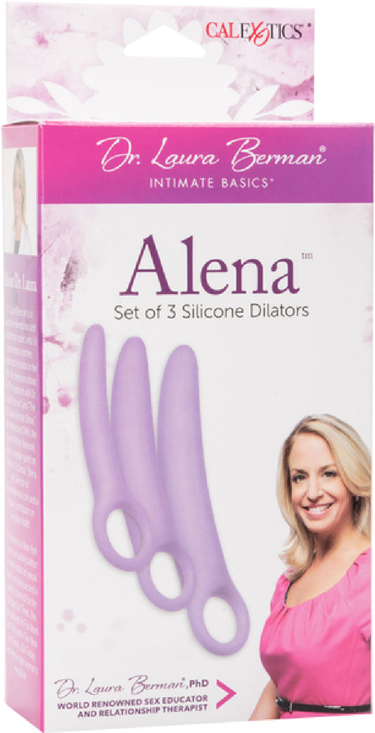 CalExotics Alena silicone dilator set 3-piece progressive - ClubX Australia
