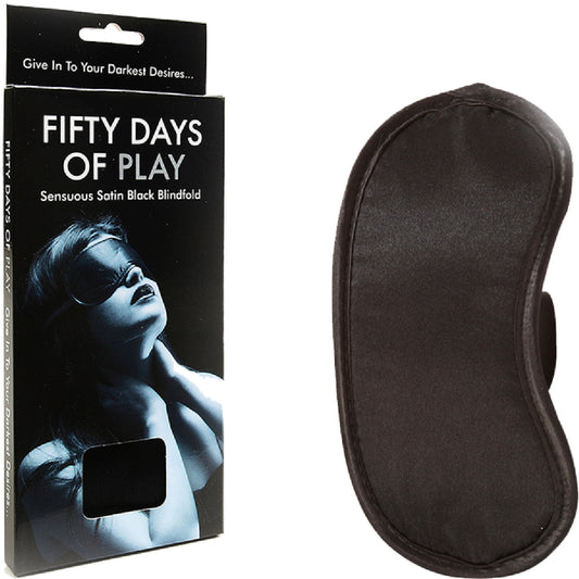 Fifty Days Of Play Blindfold (Black) Default Title - Club X