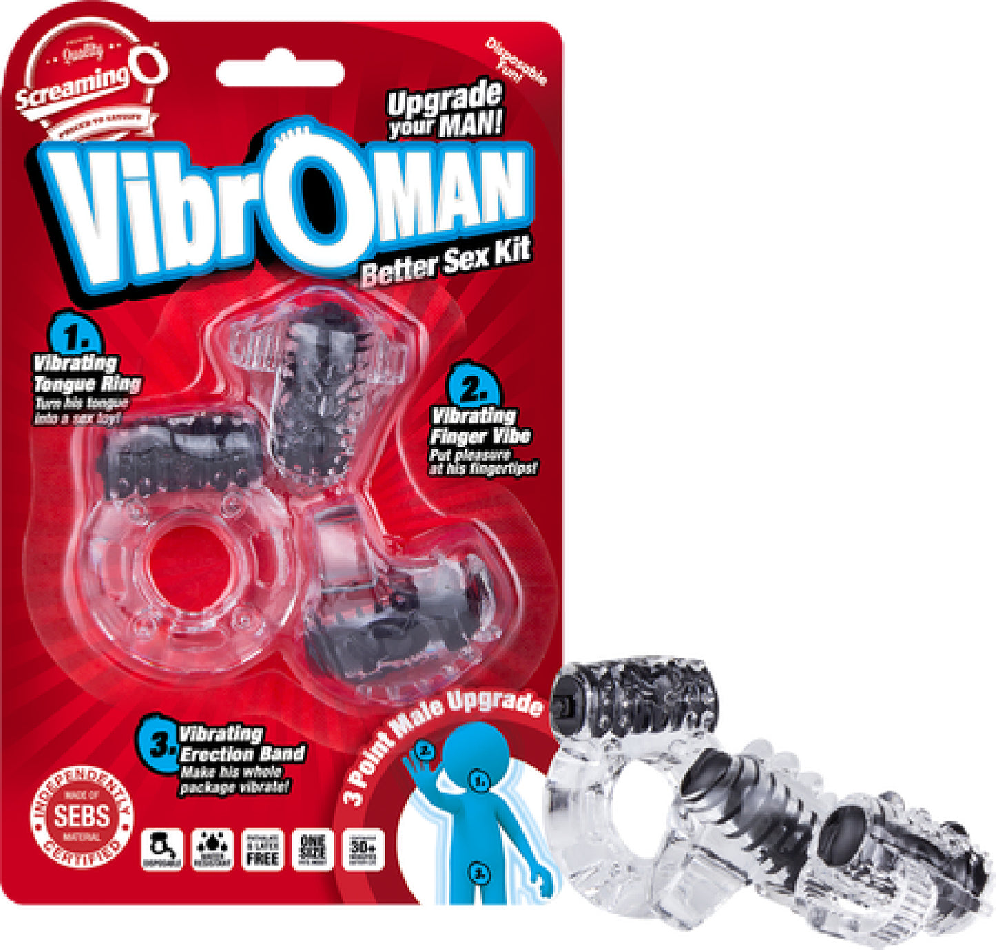 VibrOman Black - Club X