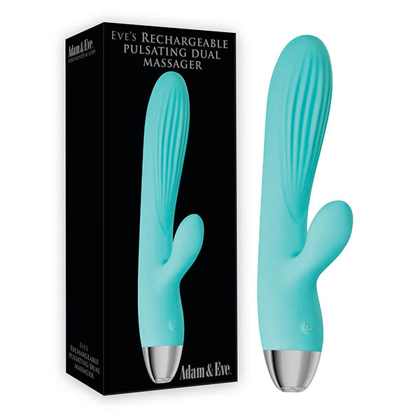 Adam & Eve Eve's Rechargeable Pulsating Dual Massager - Club X