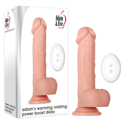 Adam & Eve Warming Rotating Power Boost Dildo  - Club X