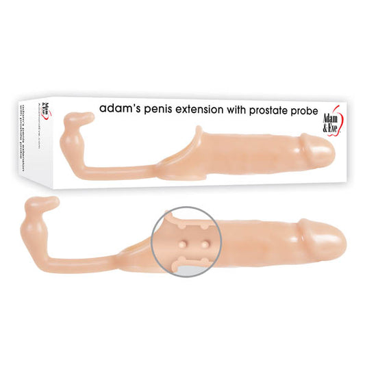 Adam & Eve Adam'S Penis Extension With Anal Leash  - Club X
