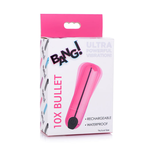 Bang! 10X Vibrating Metallic Bullet - Club X