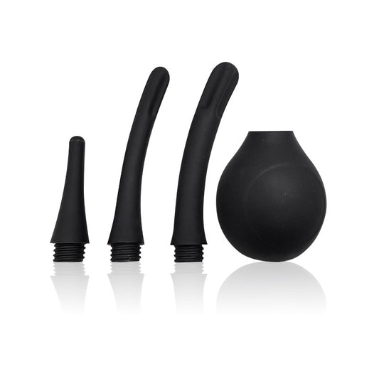 Magic Touch Fun Anti Back Flow Anal Douche with 3 nozzles - Club X