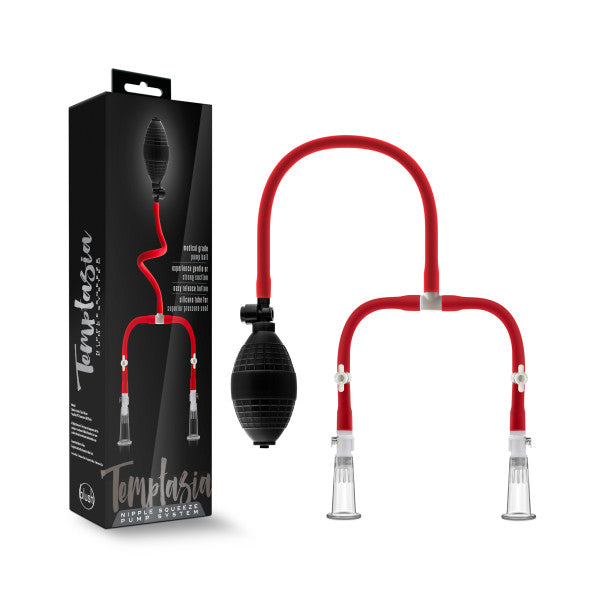 Temptasia Nipple Squeeze Pump System - Club X