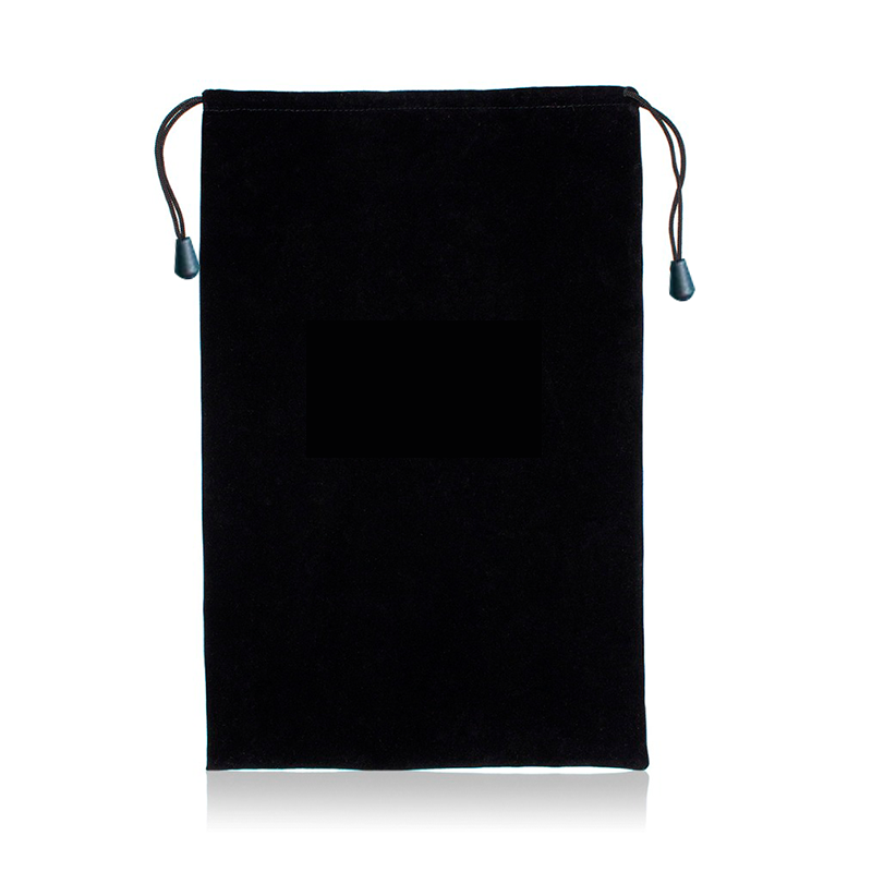 Adult Toy Pouch - Velvet Black - Club X