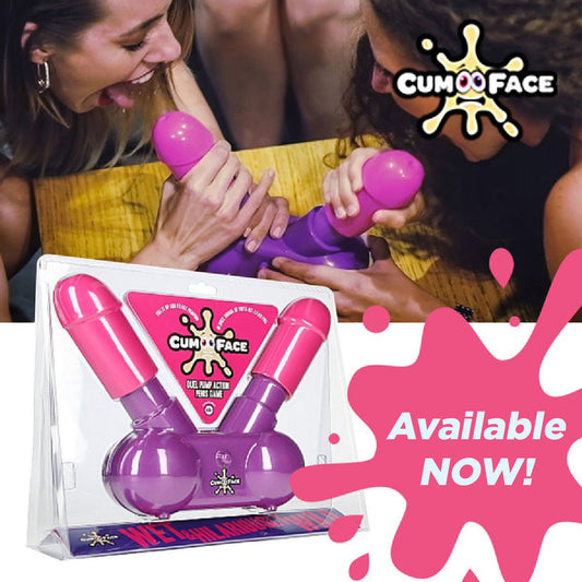 Cum Face Duel Pump Action Penis Game - Club X
