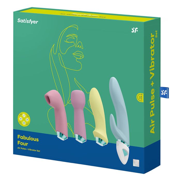 Satisfyer Fabulous Four Vibrator Set  - Club X