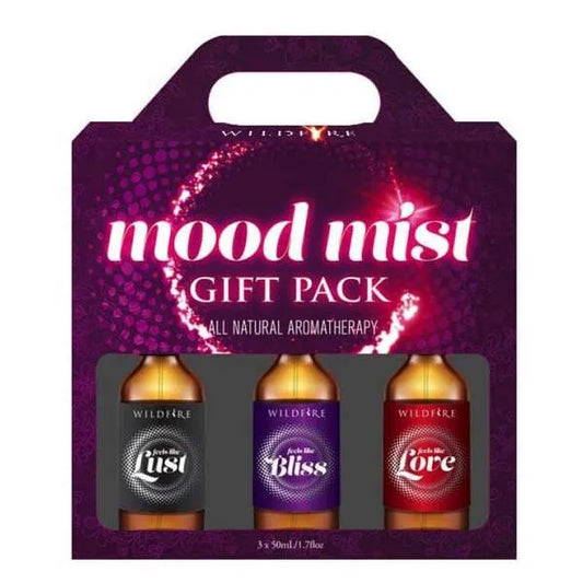 Mood Mist Gift Pack Essential Oil Room Sprays (3 X 50Ml)  - Club X