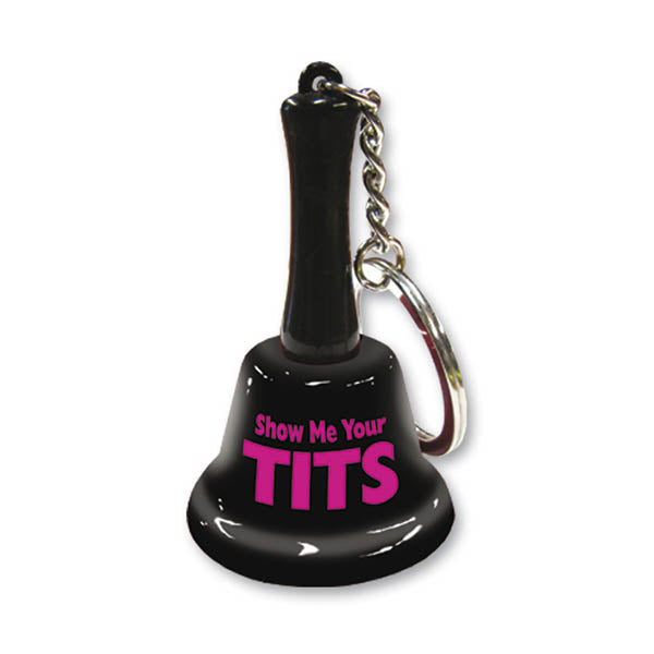 Show Me Your Tits Keychain Bell - Club X