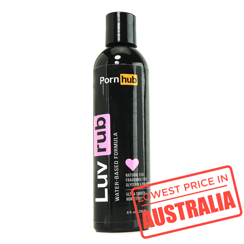 LuvRub Water Based Lube 236mL - Club X