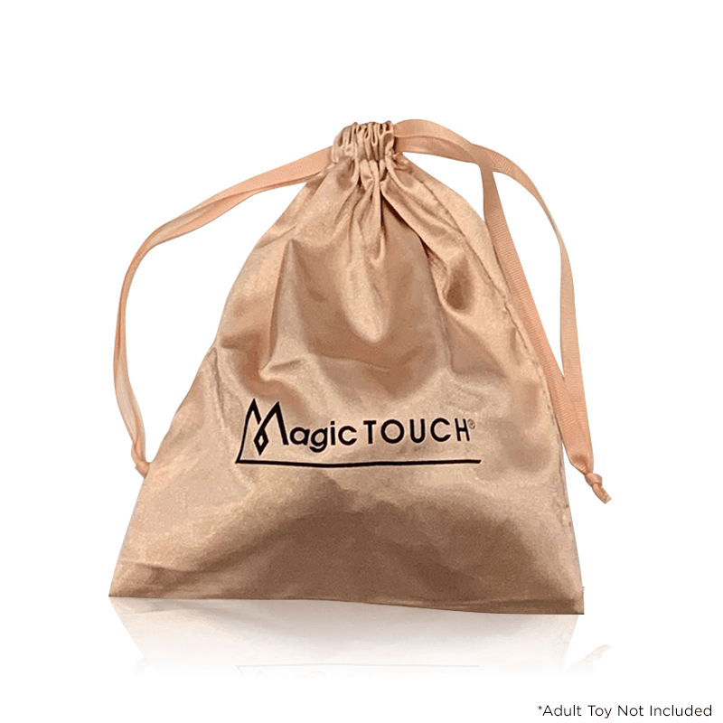 Magic Touch Fun Adult Toy Pouch - Satin Pink  - Club X