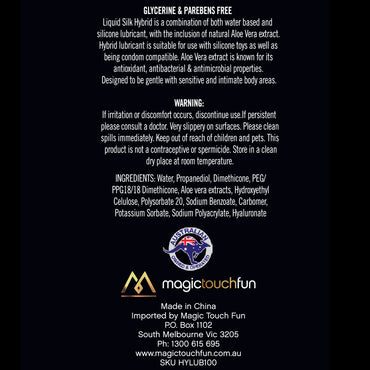 Magic Touch Fun Hybrid Lubricant - Club X