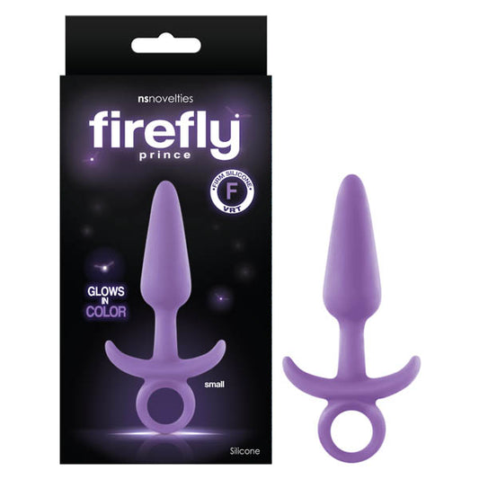 NS Novelties Firefly Prince glow-in-dark silicone cock ring - ClubX Australia